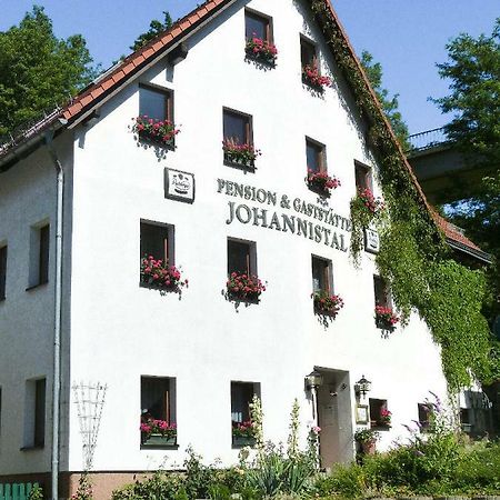 Pension Johannistal Sebnitz Buitenkant foto