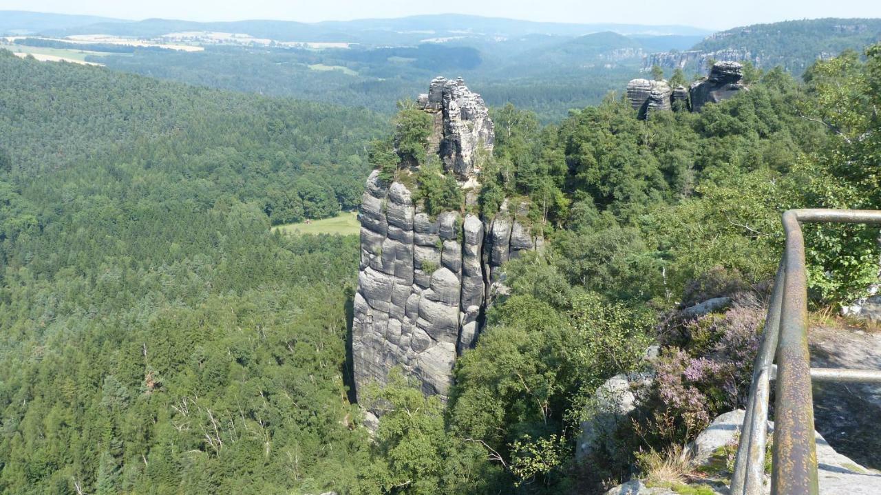 Pension Johannistal Sebnitz Buitenkant foto