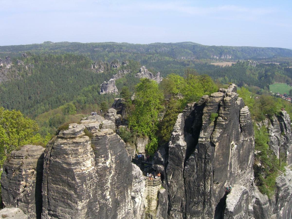 Pension Johannistal Sebnitz Buitenkant foto