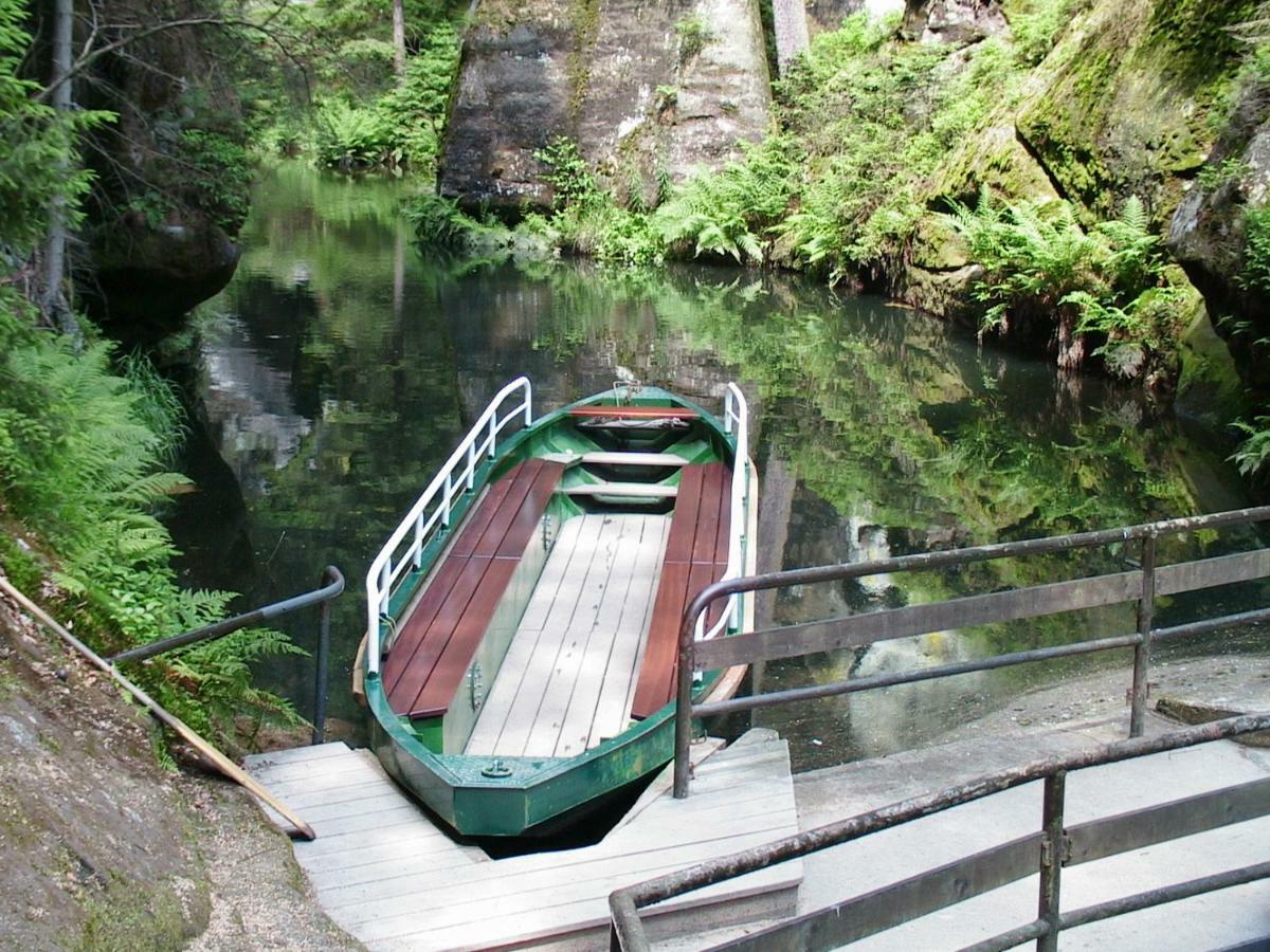 Pension Johannistal Sebnitz Buitenkant foto